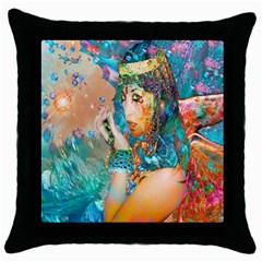 Star Illumination Throw Pillow Case (black) by icarusismartdesigns