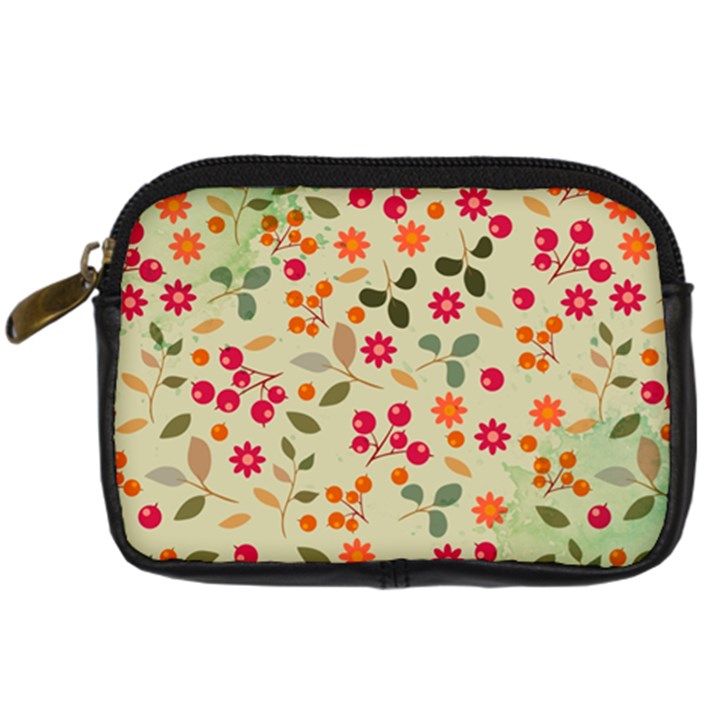 Elegant Floral Seamless Pattern Digital Camera Cases