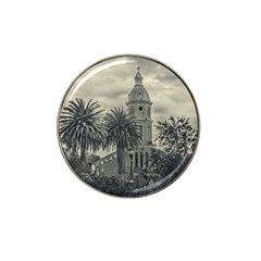 San Luis Church Otavalo Ecuador Hat Clip Ball Marker (4 Pack) by dflcprints