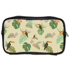 Tropical Garden Pattern Toiletries Bags by TastefulDesigns