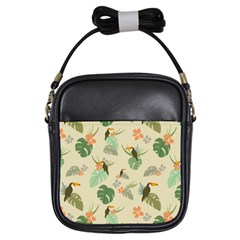 Tropical Garden Pattern Girls Sling Bags by TastefulDesigns