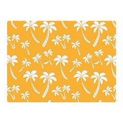 Summer Palm Tree Pattern Double Sided Flano Blanket (mini)  by TastefulDesigns