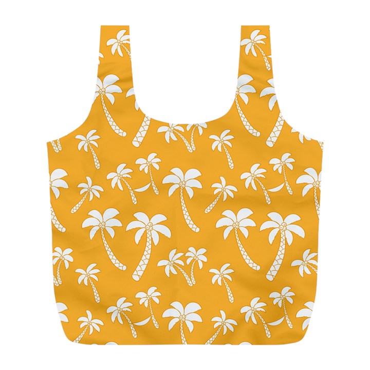 Summer Palm Tree Pattern Full Print Recycle Bags (L) 