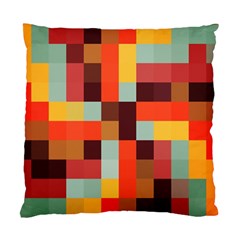 Tiled Colorful Background Standard Cushion Case (one Side) by TastefulDesigns