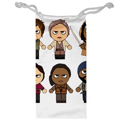 The Walking Dead   Main Characters Chibi   Amc Walking Dead   Manga Dead Jewelry Bags