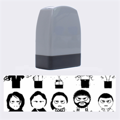 The Walking Dead   Main Characters Chibi   Amc Walking Dead   Manga Dead Name Stamps