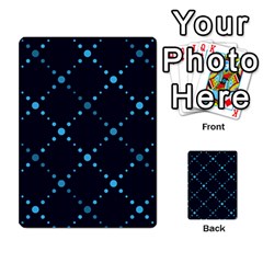 Seamless Geometric Blue Dots Pattern  Multi-purpose Cards (rectangle)  by TastefulDesigns