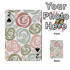  Retro Elegant Floral Pattern Playing Cards 54 Designs 