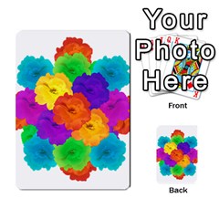 Flowes Collage Ornament Multi-purpose Cards (rectangle)  by dflcprints