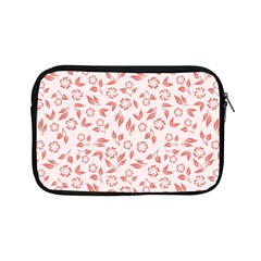 Red Seamless Floral Pattern Apple Ipad Mini Zipper Cases by TastefulDesigns