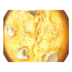 White Chocolate Chip Lemon Cookie Novelty Double Sided Flano Blanket (large) 