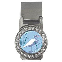 Egret Money Clips (cz)  by WaltCurleeArt