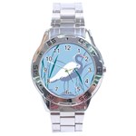 Egret Stainless Steel Analogue Watch Front
