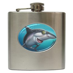 Sharky Hip Flask (6 Oz)