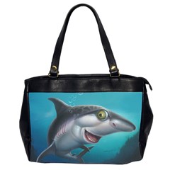 Sharky Office Handbags (2 Sides)  by WaltCurleeArt