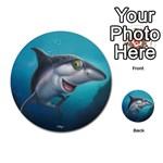 Sharky Multi-purpose Cards (Round)  Back 2