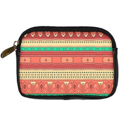 Hand Drawn Ethnic Shapes Pattern Digital Camera Cases by TastefulDesigns