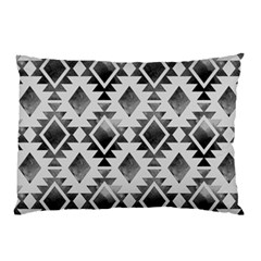 Hand Painted Black Ethnic Pattern Pillow Case (two Sides)