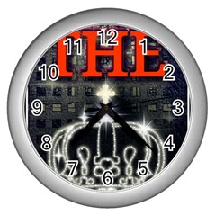 The King Wall Clocks (silver)  by SugaPlumsEmporium