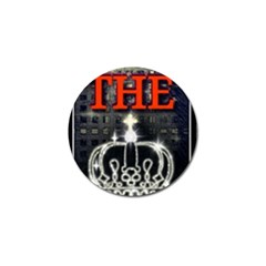 The King Golf Ball Marker by SugaPlumsEmporium