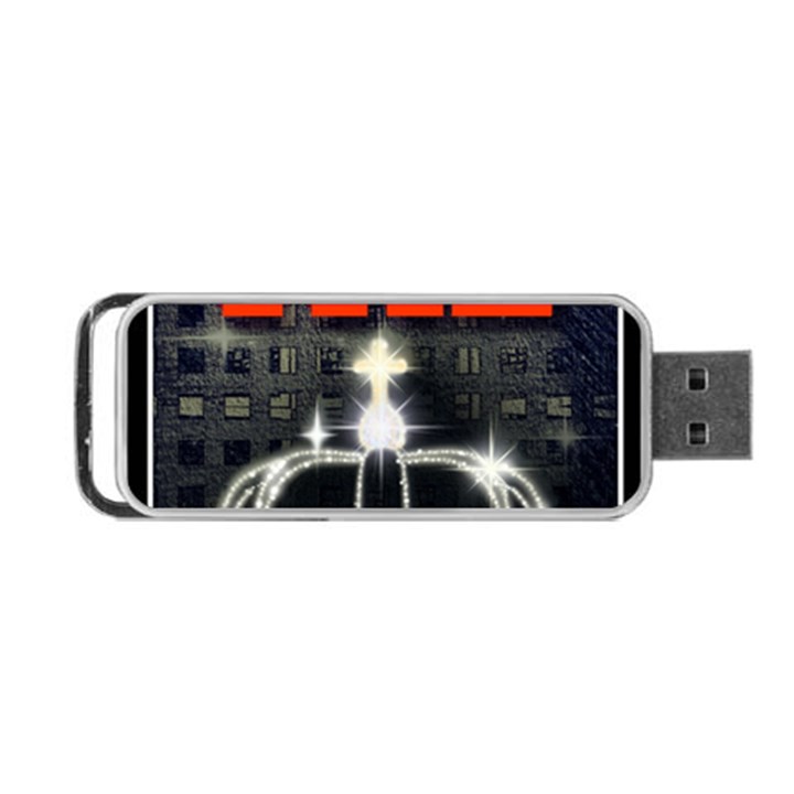 The King Portable USB Flash (One Side)