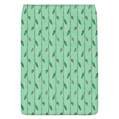 Seamless Lines And Feathers Pattern Flap Covers (l) 