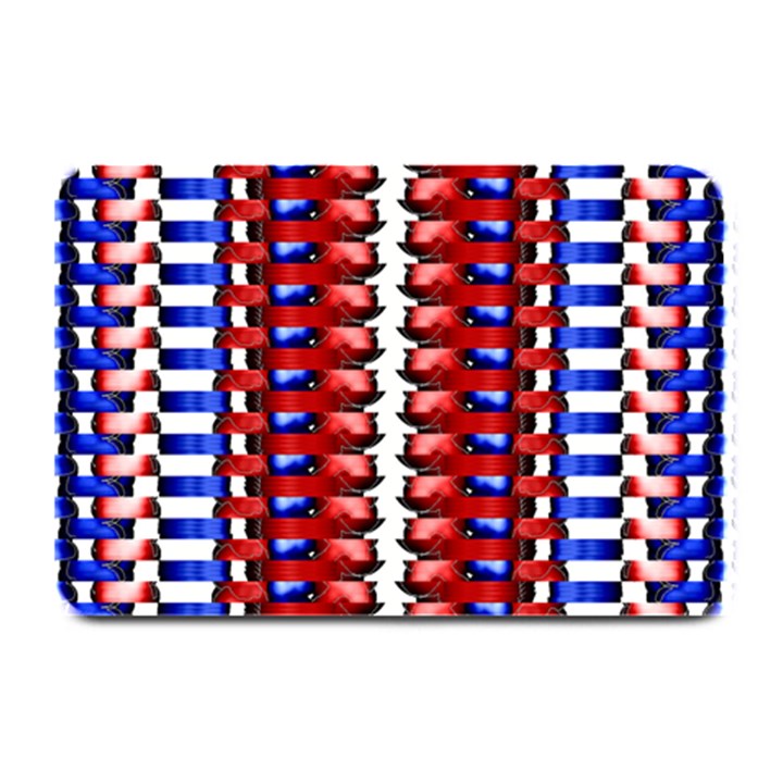 The Patriotic Flag Plate Mats