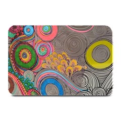 Rainbow Passion Plate Mats by SugaPlumsEmporium