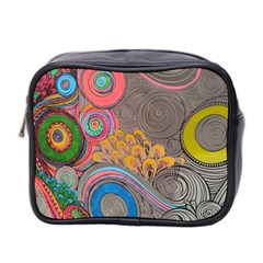 Rainbow Passion Mini Toiletries Bag 2-side by SugaPlumsEmporium