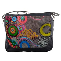 Rainbow Passion Messenger Bags by SugaPlumsEmporium