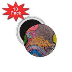 Rainbow Passion 1 75  Magnets (10 Pack)  by SugaPlumsEmporium