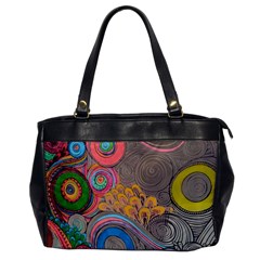 Rainbow Passion Office Handbags by SugaPlumsEmporium