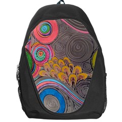 Rainbow Passion Backpack Bag by SugaPlumsEmporium