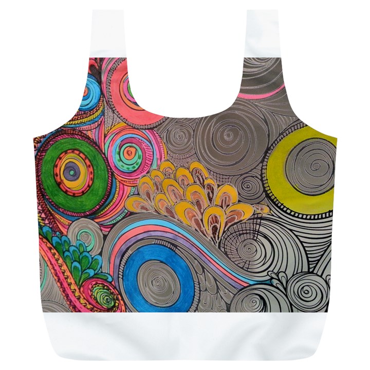 Rainbow Passion Full Print Recycle Bags (L) 