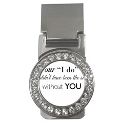 Wedding Favor/thank You Money Clips (cz)  by LittileThingsInLife