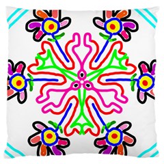 The Flower Pods Large Cushion Case (two Sides)