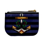 Anchor & Stripes Coin Change Purse Back