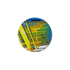 Pretty In Yellow Golf Ball Marker (10 Pack)