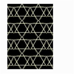 Star Of David   Large Garden Flag (two Sides) by SugaPlumsEmporium