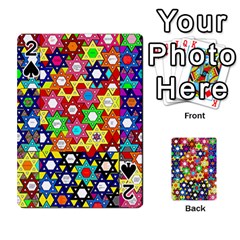 Star Of David Playing Cards 54 Designs  by SugaPlumsEmporium