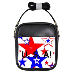 The Patriot Usa Girls Sling Bags by SugaPlumsEmporium