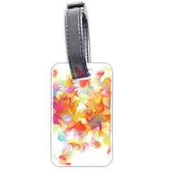 Hawaiian Flair Luggage Tag (two Sides) by SugaPlumsEmporium