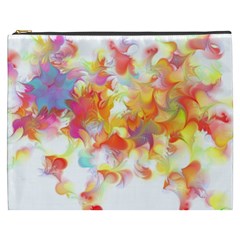 Hawaiian Flair Cosmetic Bag (xxxl) by SugaPlumsEmporium