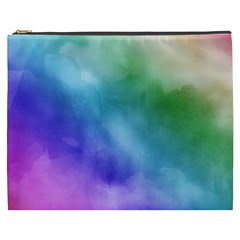 Rainbow Watercolor Cosmetic Bag (XXXL) 