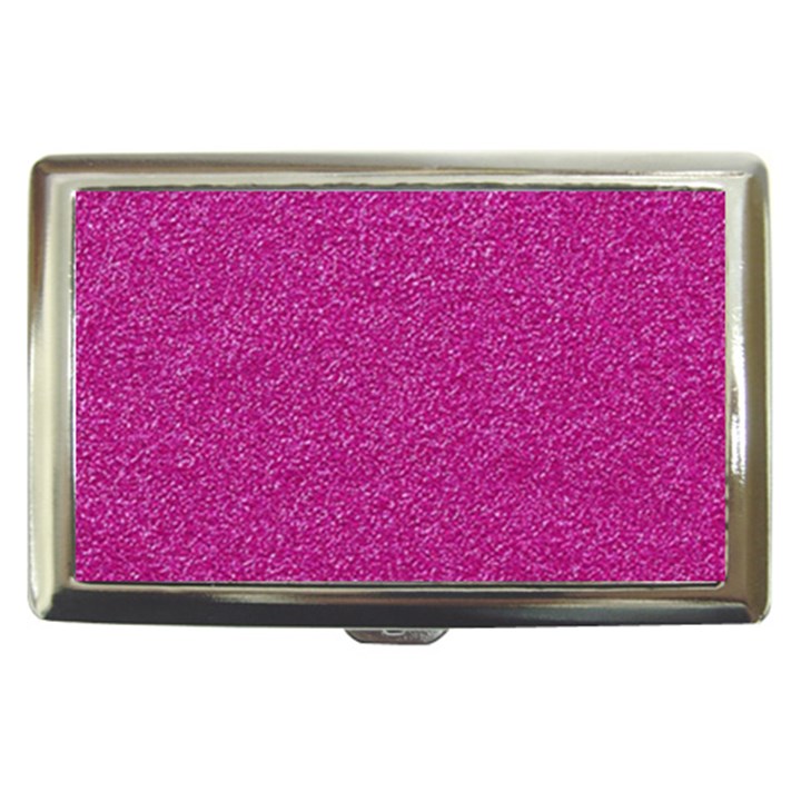 Metallic Pink Glitter Texture Cigarette Money Cases