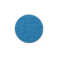 Festive Blue Glitter Texture Golf Ball Marker (4 Pack) by yoursparklingshop