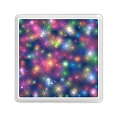 Starlight Shiny Glitter Stars Memory Card Reader (square)  by yoursparklingshop