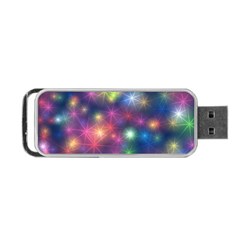 Starlight Shiny Glitter Stars Portable Usb Flash (two Sides) by yoursparklingshop