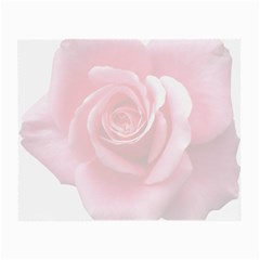 Pink White Love Rose Small Glasses Cloth