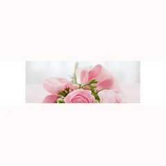 Romantic Pink Flowers Large Bar Mats